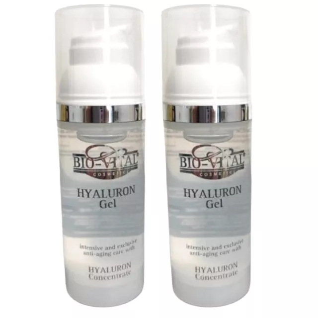 2x 50ml BIO-Vital - Hyaluron Gel 50ml Hyaluron Concentrate Complex 2x 50ml