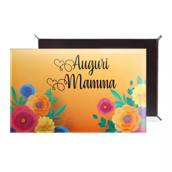 Calamita Festa della Mamma idea regalo Mom gift magnete da frigo gadget amore