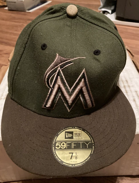 Florida Marlins Fitted cap 59/50 New Era Green NWT