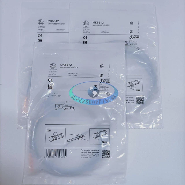 NUOVO 1 PZ PER IFM MK5312 sensore interruttore magnetico cilindro