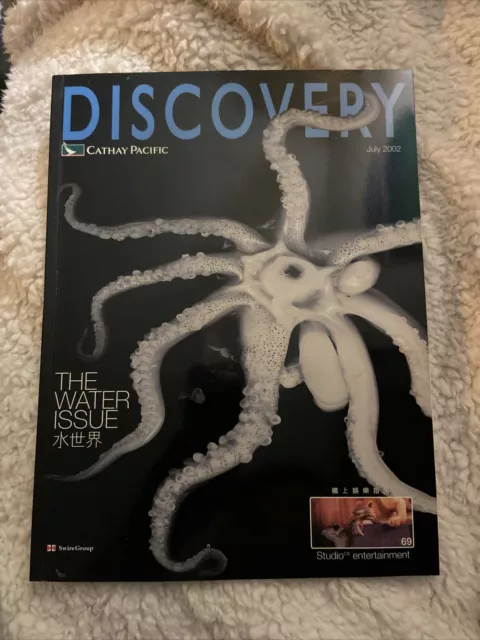 Cathay PacifIc Airways DISCOVERY July 2002 Magazine