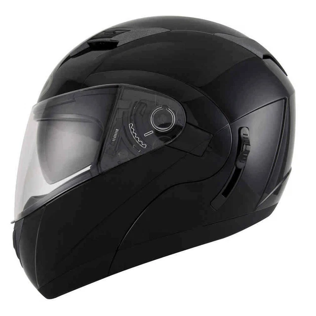 ZHTBATE Intégral Bluetooth Casque Moto, Intégral Flip-Up Casque