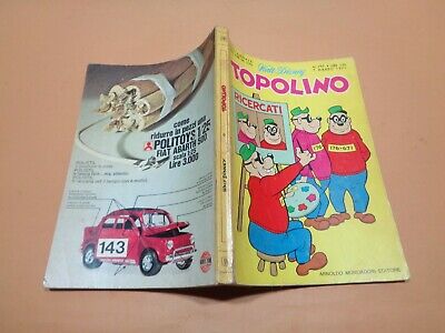 Topolino N° 797 Originale Mondadori Disney Molto Buono 1971 Bollini+Cedola