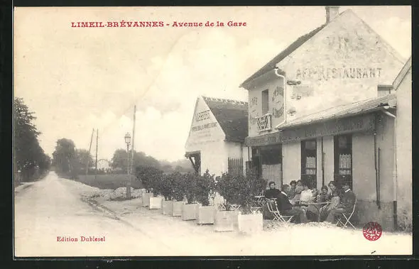 CPA Limeil-Brévannes, Avenue de la Gare