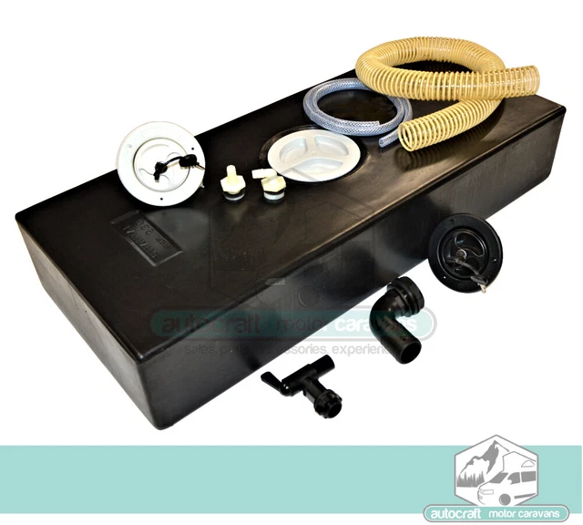 40 LITRE FRESH Water Tank Kit for Campervan Motorhome Dayvan WHITE