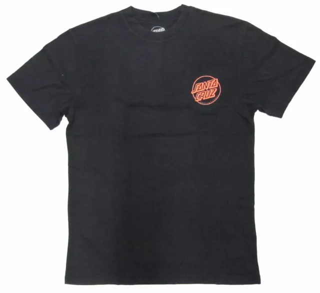 SANTA CRUZ - Pocket Dot Acid Black T-shirt - NEW - MEDIUM ONLY
