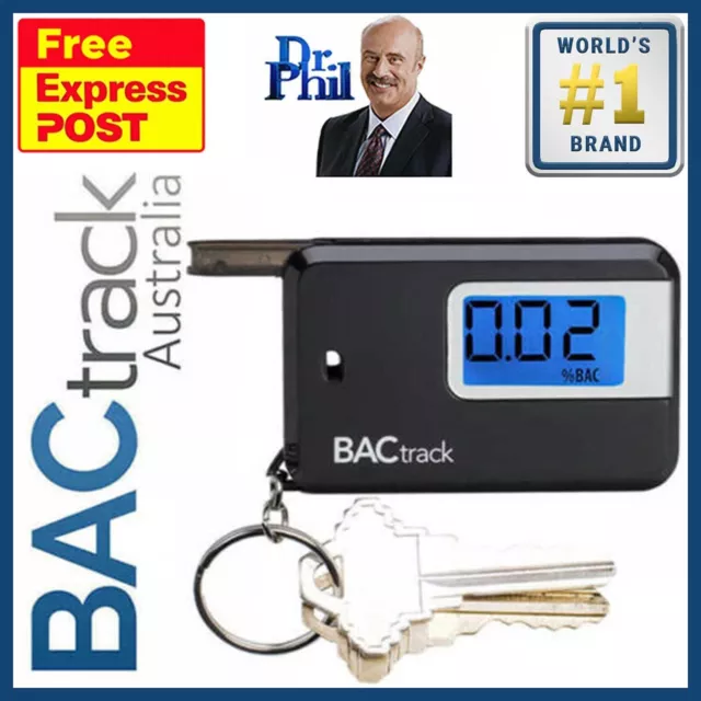 Alcohol Breath Breathalyser Testing Professional BACtrack Go Keychain MICROCHECK