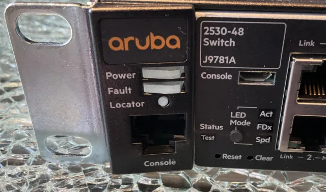 ARUBA 2530-48 J9781A 2530 SFP+ HP HPe 48 Switch gigabit POE POE+ j9781-60101 new