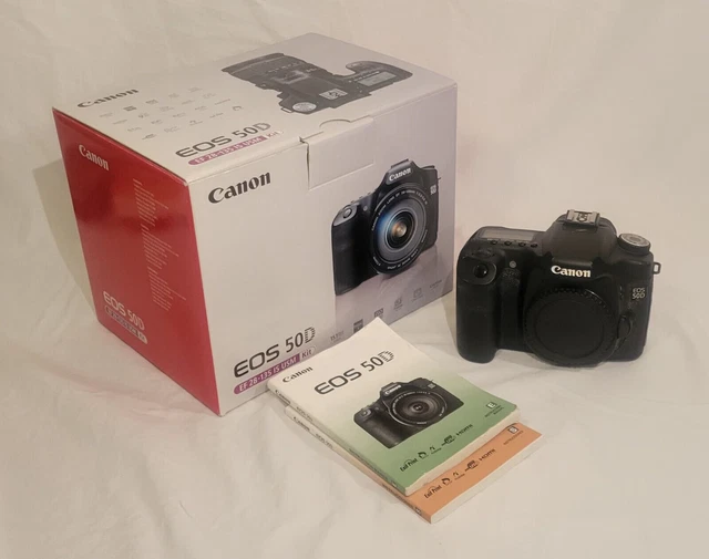 Canon EOS 50D 15.1MP Digital SLR Camera - Black (Body Only)