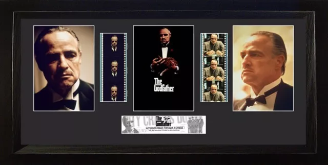 Genuine Film Cell The Godfather S1 Trio USFC3016 Framed and Matted Don Corleone