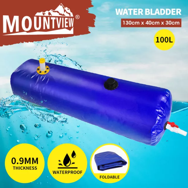 Mountview Water Bladder Bag Tank Camping Hiking 100L Hydration Bladders Car