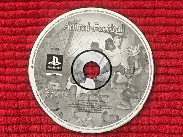ANIMAL FOOTBALL**Official Sony PS1 Game Disc Only**PAL Version