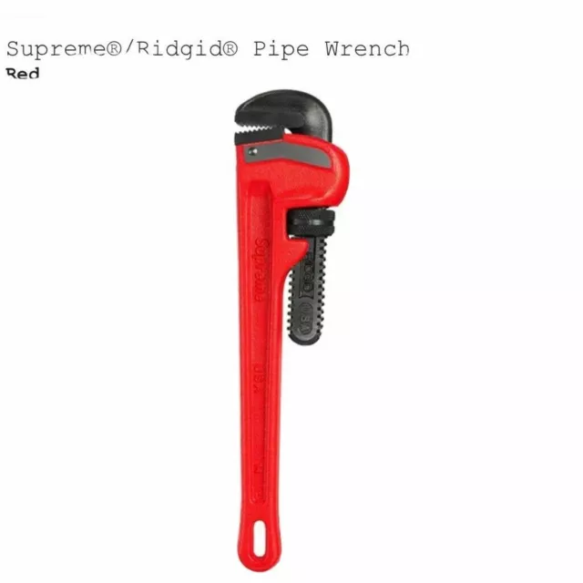 SUPREME Ridgid Pipe Wrench - BRAND NEW -  In Hand - 100% AUTHENTIC