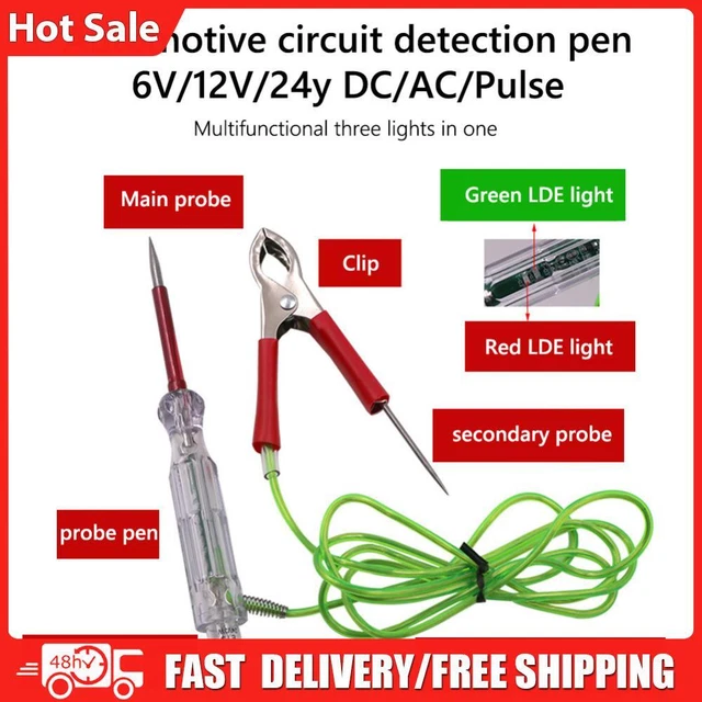Matita test di induzione tester circuito tensione facile da usare per utensili auto