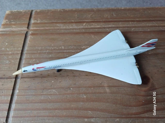 A boxed, Corgi Concorde - New Livery. Model no.59902