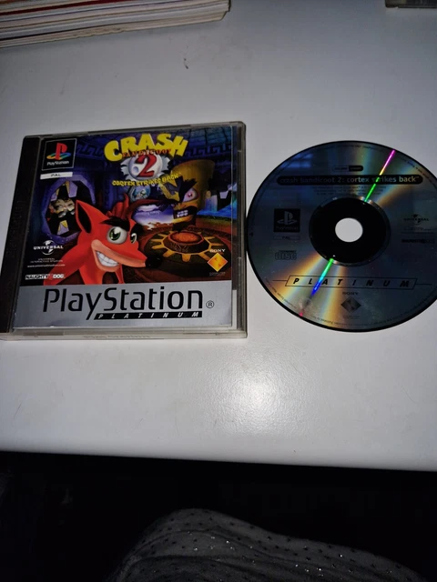 CRASH BANDICOOT 2 Cortex Strikes Back PlayStation 1 PS1 jeu les plus