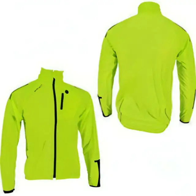 More Mile Kids Junior Cycle Jacket - Yellow