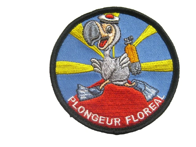 Patch Marine Nationale - Frégate FORBIN - Écusson Tissu Scratch 90mm - Original France