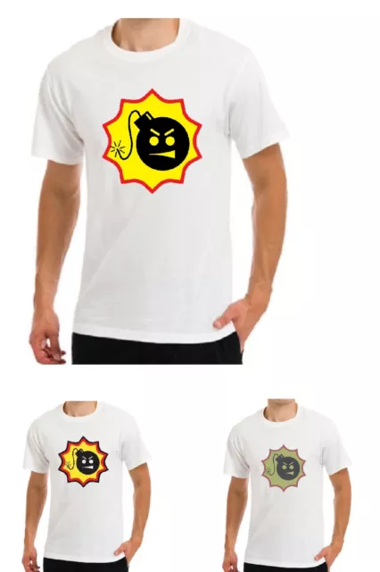 Serious Sam game , gamers fps shooter game bomb white t-shirt