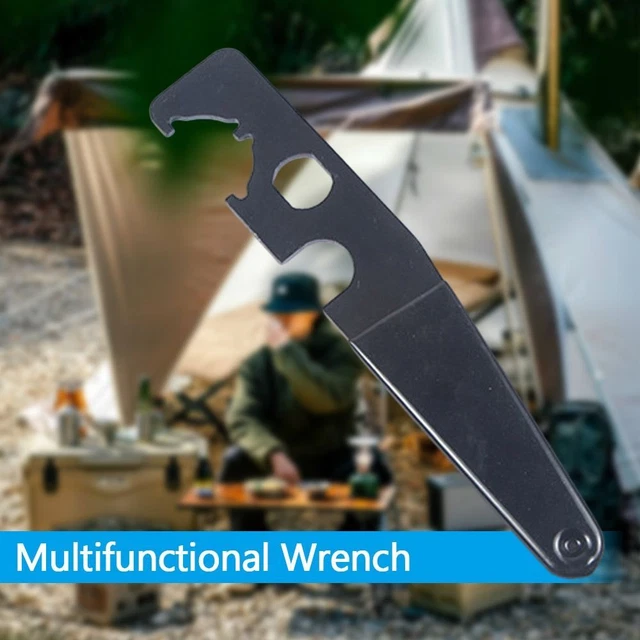 Utensile manuale Chiave multifunzione Acciaio Hardware tattico  Campeggio