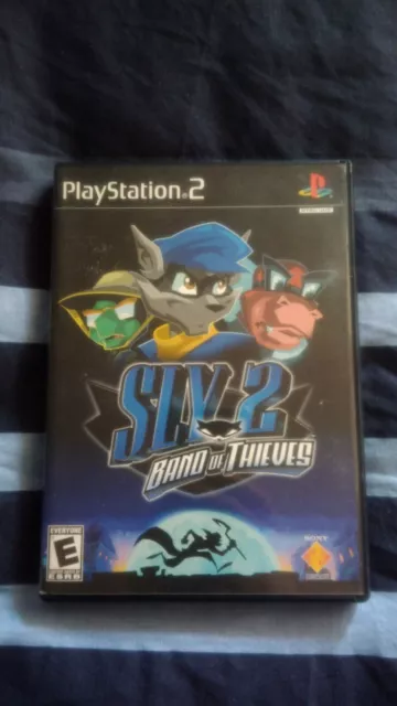 Sly 2 Band Of Thieves PS2 Playstation 2 US NTSC U/C + Registration card