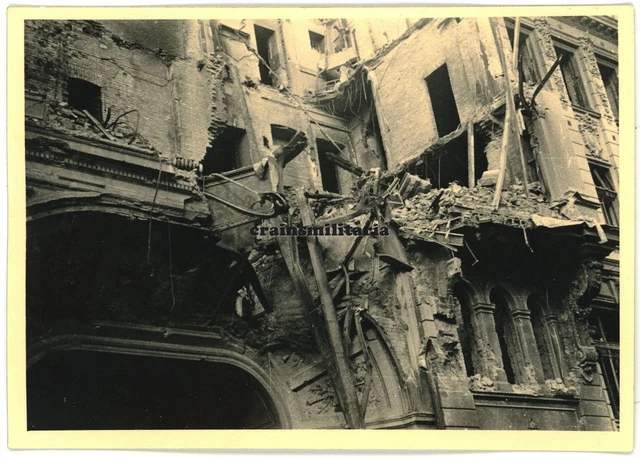 Orig. Foto zerstörtes WARSCHAU Polen 1939