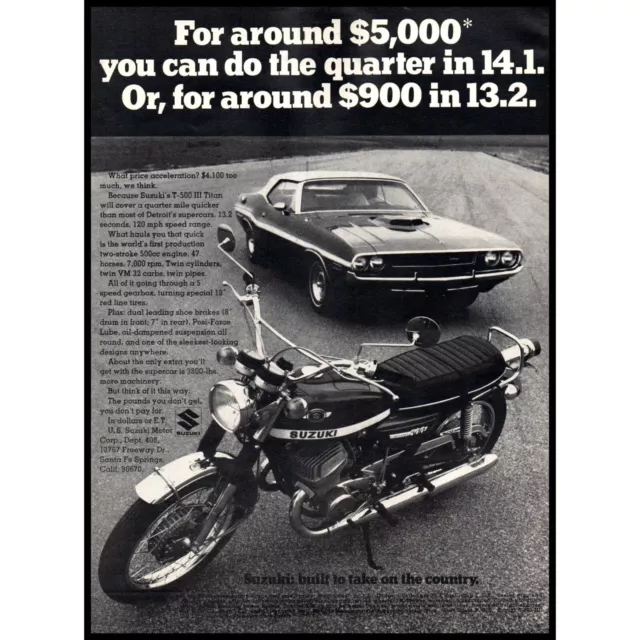 1970 suzuki motorcycle