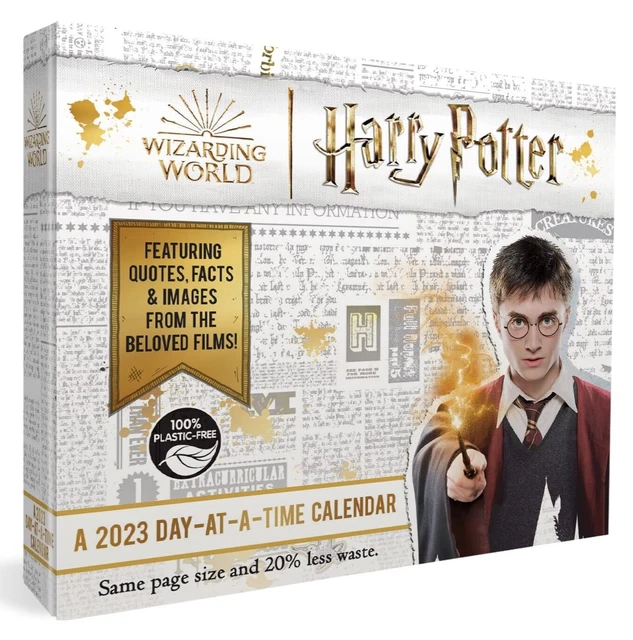 HARRY POTTER 2023 DaytoDay Calendar (Box Calendar) FAST DELIVERY 5.