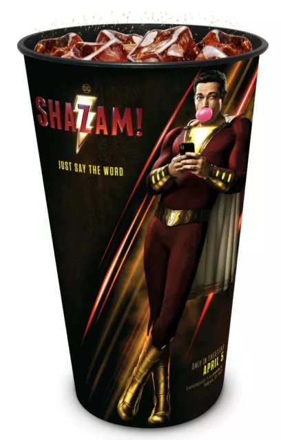 DC Comics Shazam 2019 Movie Theater Exclusive 44 oz Cup