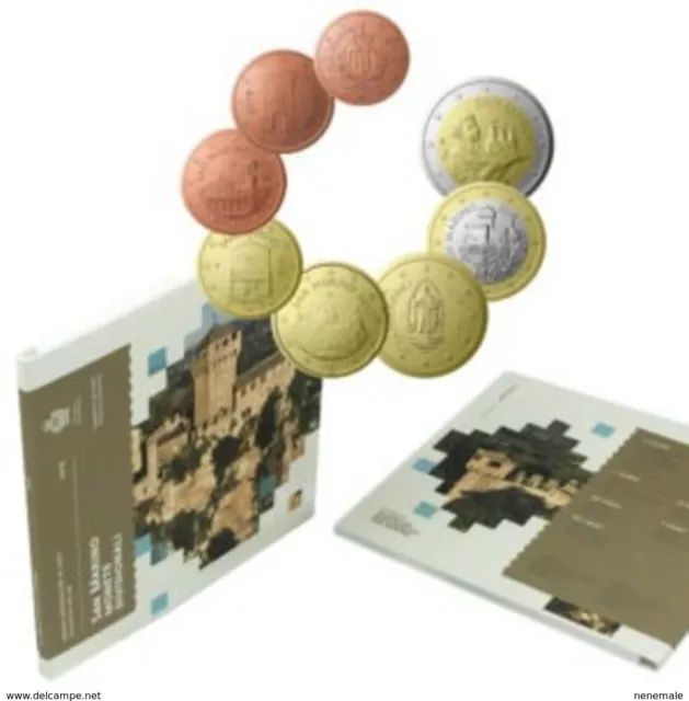 2019 – San Marino – Coin set 8 coins BU 2019