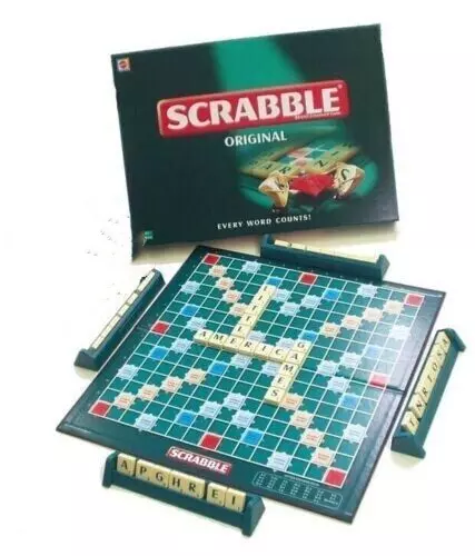 Original Scrabble Board Game Family Kids Adults Educational Toys Puzzle Game