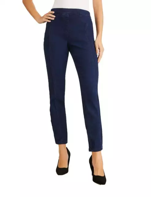 Capture - Womens Jeans - Blue Jeggings - Cotton Leggings - Denim Work Clothes