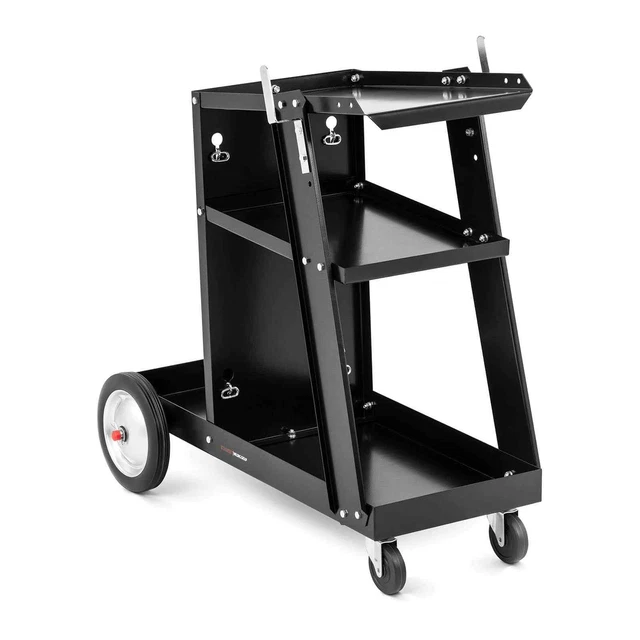 Carrello Per Saldatrice Con 3 Ripiani Carelli Saldatura Carrello Mobile 80 kg