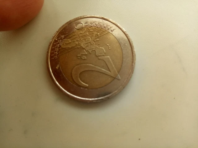 MONETA DA 2 euro Francia 2002 Liberte Egalite Fraternite conio errato