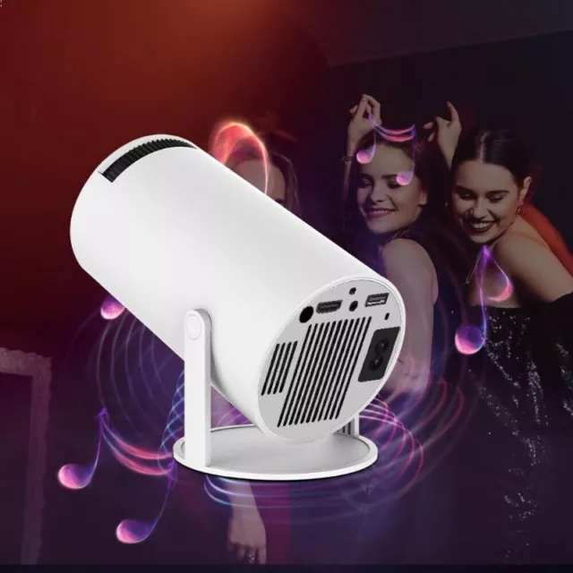 Smart Projector Android11.0 Mini Portable Home Theater For SAMSUNG Apple Outdoor