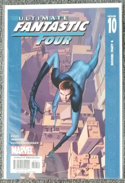 Marvel Comic Book....Ultimate Fantastic Four #10, October 2004, Excellent Cond