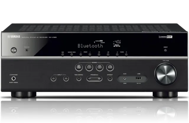 Yamaha RX-V385 5.1-Channel AV Receiver with Bluetooth