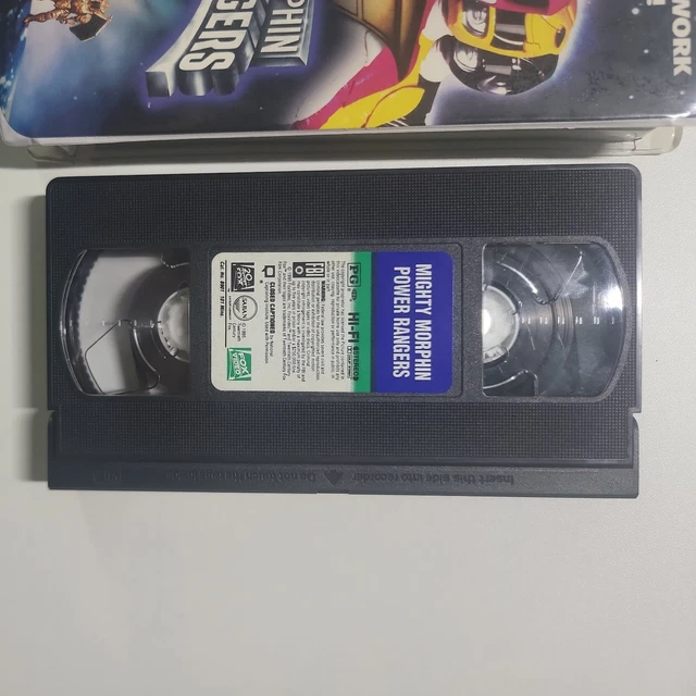 MIGHTY MORPHIN POWER Rangers The Movie (VHS 1995) Vintage, First Print ...