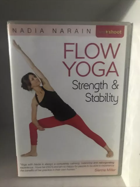 FLOW YOGA: STRENGTH & STABILITY WITH NADIA NARAIN DVD Brand New