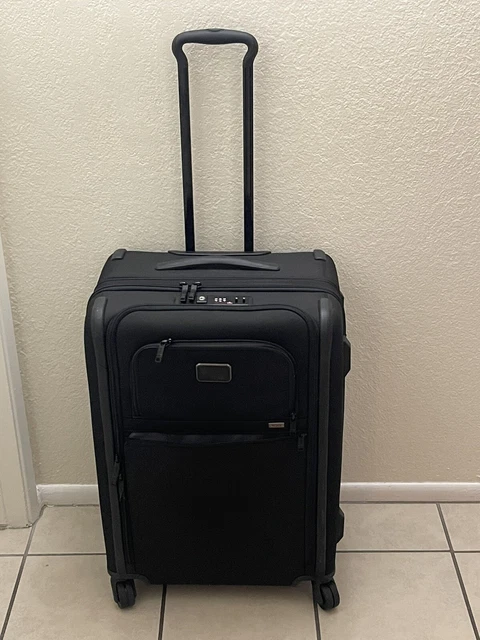 TUMI ALPHA 3 Short Trip Expandable 4 Wheeled Packing Case BLACK 26" $1095 220306 2