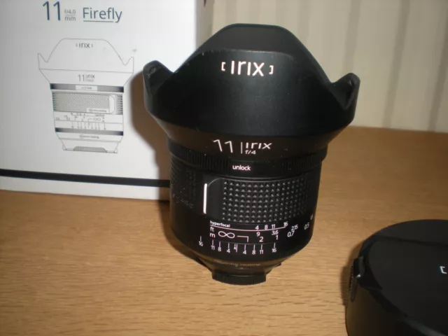 Irix 11mm Firefly F/4 ultra wide angle for Nikon F