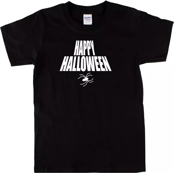 Maglietta Happy Halloween ""Spider"" - S-XXL