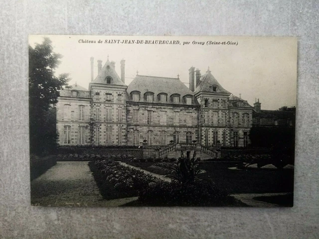 Cpa Château De Saint Jean De Beauregard By Orsay