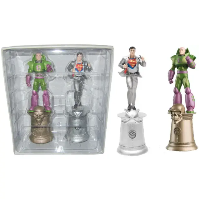 Dc Chess Colección Superman Lex Luthor 3 Figura Juego Ajedrez Eaglemoss Cómics