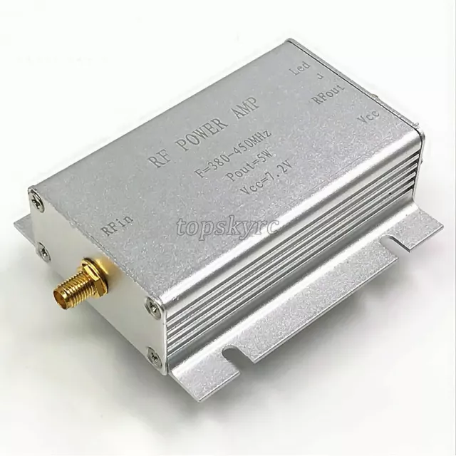 RF Power Amplifier Operating Frequency 380-450MHz 5W with Shielding Effect tps