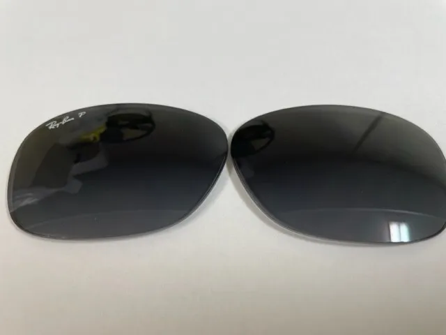 Ray-Ban 4101 58mm authentic lenses grey gradient polarized plastic