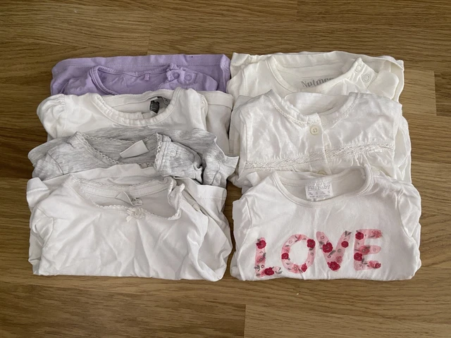 Baby Girl Long Sleeve Top 3-6 Month Bundle