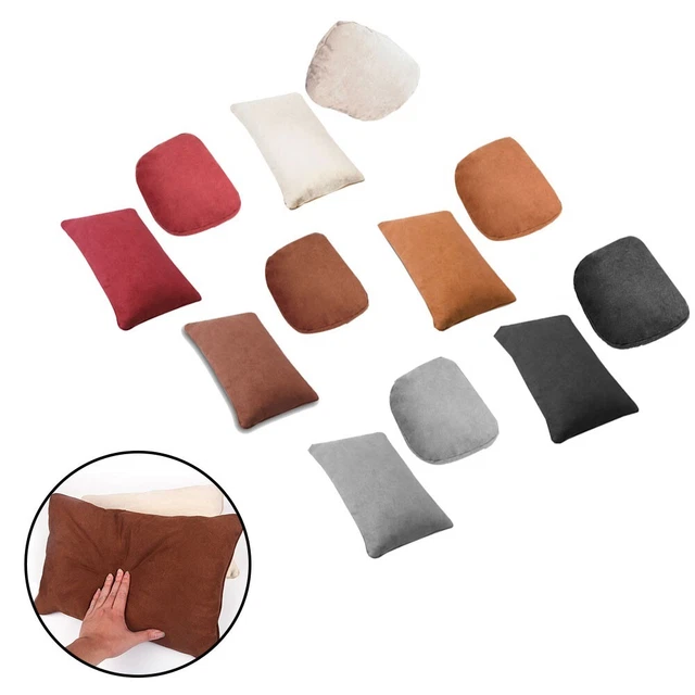 Cuscino Auto Poggiatesta Relax I Muscoli 1 Paia 29x19cm Nero/E Beige