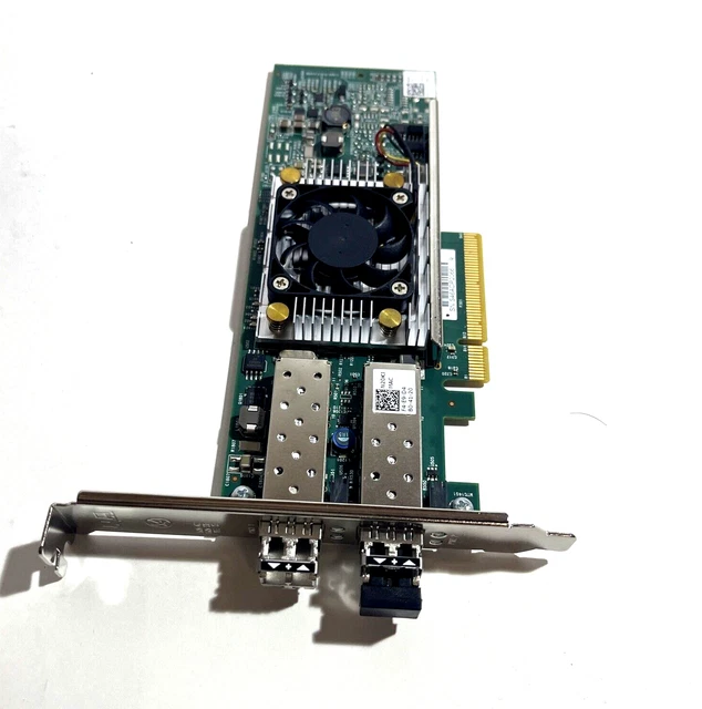 Dell BroadCom BCM957810A1006G 57810S Network Card – 2x10GbE SFP Ports, PCIe
