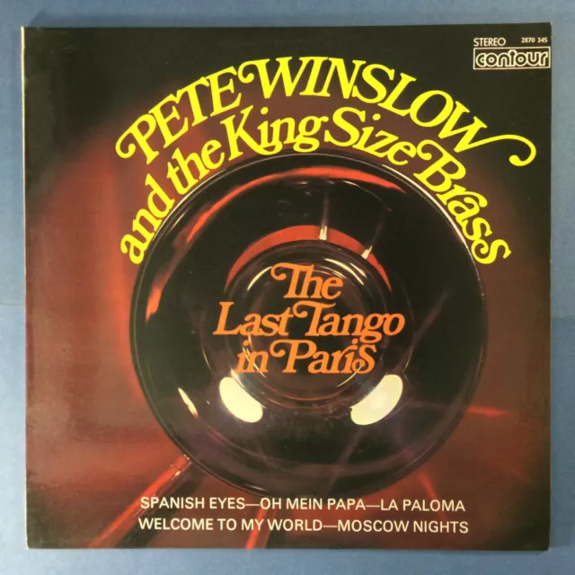 Pete Winslow & The King Size Brass - The Last Tango In Paris - Contour 2870-345